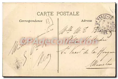Marseille — Le Prado, uitzicht op de strand — onbekende uitgever, n°8 — Achterkant