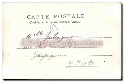 अर्लेस — अर्लेसियन टाइप — एडिशन गिलेटा फोटो, निस, संख्या 3125 — पीछे