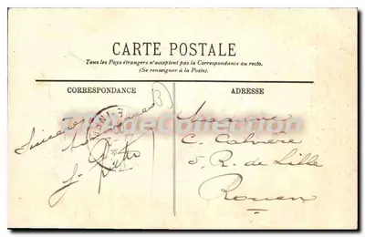La Poissonnière — LL. — Typy marseilskie — Rewers