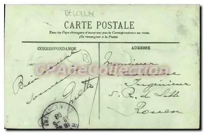 Poissonnière — Typy Marsełłan — LL. n°284 — Rewers