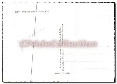 Saintes-Maries-de-la-Mer — Pelerinagem — Coll. Gally - Tahages — Verso