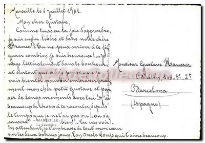 Marseille — Przystań Portu — Wydawca CPADeCollection — Rewers
