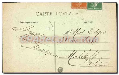 Caen — Ogólny widok z Saint-Jean — Kierunek L. A. Fot. — Rewers