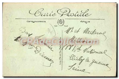 Ouistreham — A Saída das Docas — LL n°20 — Verso