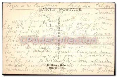 Langrune-sur-Mer (Calvados) — A Praia — Saby, n°9 — Verso