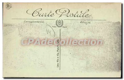 Luc-sur-Mer — De Kliffen en de Kasteleinen — Uitgave Paris-Bijou, n°42 — Achterkant