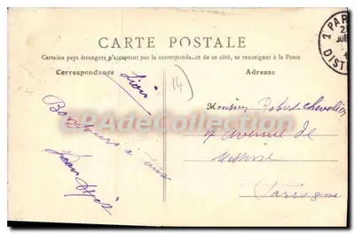 Luc-sur-Mer — In contemplatie — Bij « Petit Paradis » — Achterkant