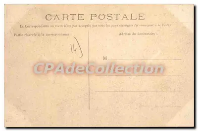 Caen — Szkoła i Katedra Świętego Etienne — L. D. — Rewers