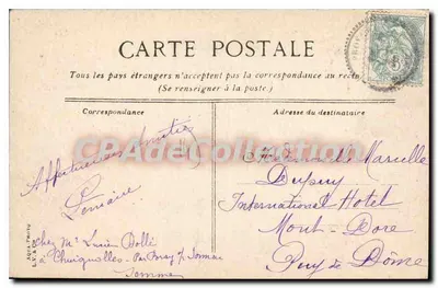 Caen — Katedra Vautelles — Wydawca L.V. & Cie, nr 2 — Rewers