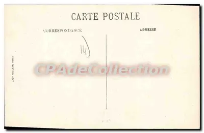 Caen — Navios a vapor no Novo Portão — LL. n°231 — Verso