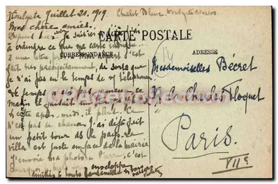 Houlgate — O Moulin Landry — CPAdeCollection n°32 — Verso