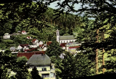 Wangenbourg — Allgemeiner Blick vom Ruin aus — (c) de Arts Photomontages