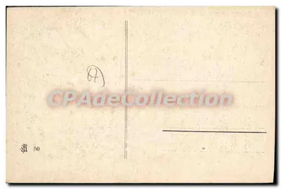 Schlestadt — rua estreita com habitantes — editor CPADeCollection, n°50 — Verso