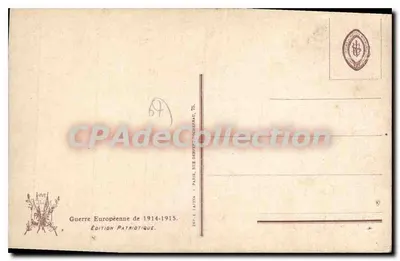 Alsazia — Donna alsaziana e angelo armato — Pinx. A. Fourié, Visé Paris 7325 — Verso