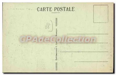 Thann — Às margens da Thur, a Torre das Bruxas — C. Lardin, Besançon, n°23315 — Verso