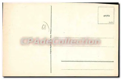 Mulhouse, Rue du Sauvage — widok Hotelu Centralnego — wydawca CPADeCollection — Rewers