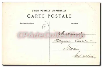 Ballon d'Alsace — Pani Maryja na Ballonie, wybudowana w 1862 (Wys. 1256 m) — Rewers
