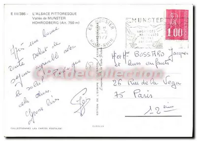 Piekło Alsacji — Dolina Munster (Alt. 750 m) — Wydawnictwo Eurolux — Rewers