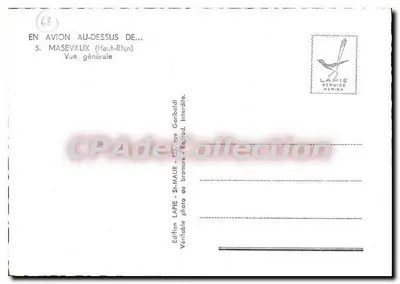 Masevaux (Haut-Rhin) — Vista geral — Edição LAPIE — Verso