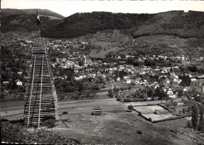 Saint-Amarin (Haut-Rhin) — Vista geral e o Bûcher Saint-Jean — Edição Photomag St-Louis, N° 842