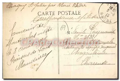 Montmelas (Rhône) — Zamek w Tournon — Rewers