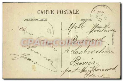 Beaunant — Os Aquedutos Romanos — Vista geral, 28 Arcadas com altura de 12 metros e espessura 6 metros — LL. — Verso