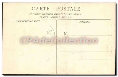 Castelo de la ROCHE (Jullié Rhône) — Os Baluartes — Fototipia Bourgeois Frères Chalon-saône, n° 207 ter — Verso