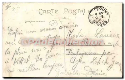 LYON — Rue de la République — E. R. — Verso
