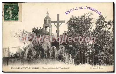 LE MONT-CINDRE — Observatoire de l'Ermitage — F. Martel, Lyon, n°236