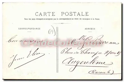 Lyon — 103. Aleja Gare i Plac Carnot — Martel, Lyon — Rewers
