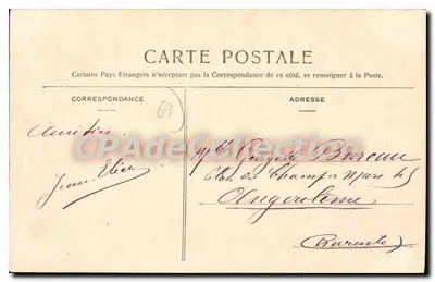 Lyon - Ponte Lafayette (sobre o Ródano) — CPAdeCollection, n° 44 — Verso