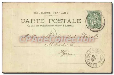 Lyon — Ogólny widok z Fourvière — Duży Bazar Ampère, Rue Victor-Hugo, 51, Lyon — Rewers