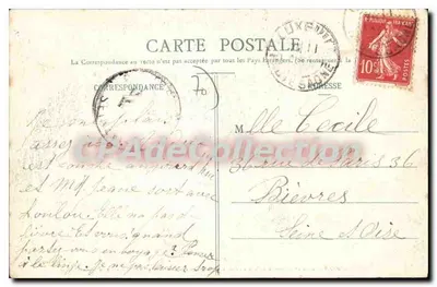La Haute-Saône histórica — Antigua Puerta del Roble en Luxeuil-les-Bains — Reuchet, Fongerolles — Reverso