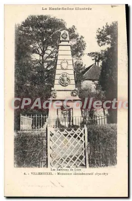 विलर्सेक्सेल — 1870-1871 के स्मारक — ला हॉट-सॉन चित्रित, संख्या 6