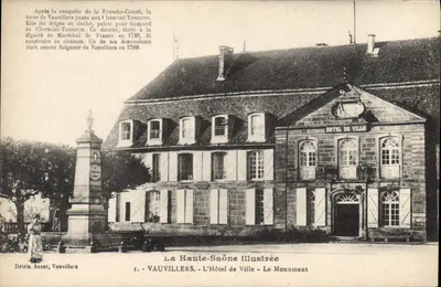 Vauvillers - O Hôtel de Ville - O Monumento — La Haute-Saône Illustrée, n°1