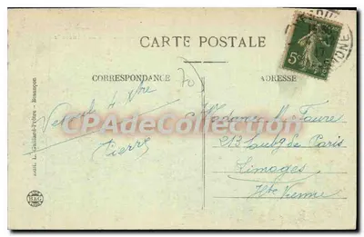 Vesoul — Algemene uitzicht — Excursie in Franche-Comté, 1884 — Achterkant