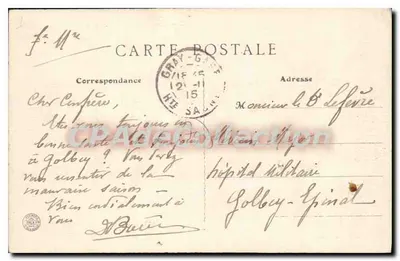 Gray - Ratusz — Ch. Baillet, wydawca — Rewers