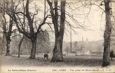 LURE — Vista tirada do Mont-Châtel — La Haute-Saône Illustrée, n° 2301