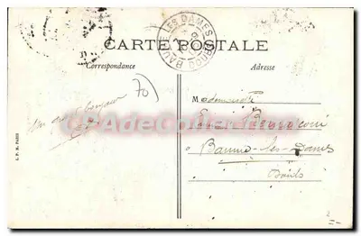 Luxeuil - Casa detta François 1er e Via del Centro — Editore Valot, Luxeuil-les-Bains — Verso