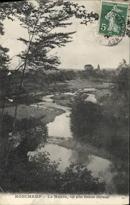 Ronchamp — Le Rahin, vista tirada de Chevangel