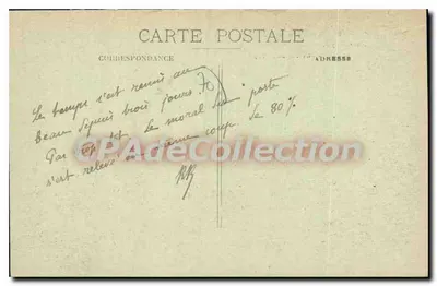 Ronchamp (Alta-Saône) — A Capela de Nossa Senhora do Alto (antes do incêndio) — editor não visível — Verso