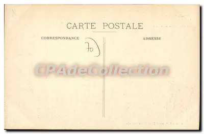 Luxeuil-les-Bains — El Presbiterio y la iglesia — A. David, n° 530 — Reverso