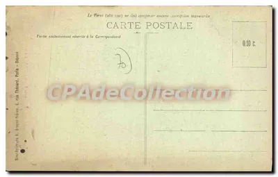 Héricourt - O Castelo — editor Thénard, Paris — Verso