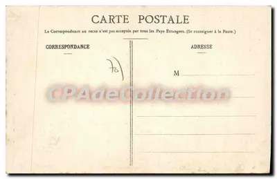 LUXEUIL-LES-BAINS — Casa do Bailli — editor M. Vichy, Saint-Dié (Vosges) n° 4180 — Verso