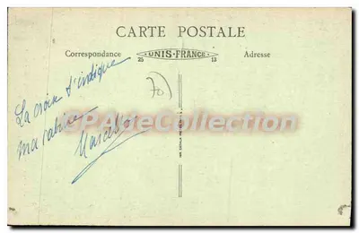Luxeuil-les-Bains — Estabelecimento Termal Banhos Ferrosos — Edit. Buillard, tabacs - Cl. B.E. — Verso