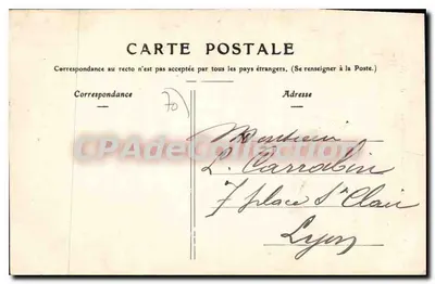 Vesoul — Kapel van Onze Lieve Vrouwe van de Motte — Huguele, uitg. — Achterkant