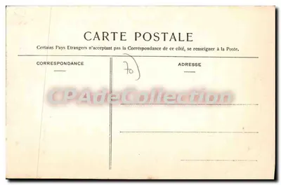 Luxeuil-les-Bains — Kasyno, fasada zewnętrzna — Reuchet, wyd., Fougerolles, n°14 — Rewers
