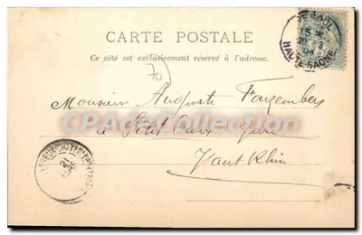 Vesoul — Katedra św. Jerzego — Bonvalot-Hugelé, wyd. — Rewers