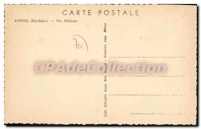 Vesoul (Haute-Saône) — Ogólny widok — Książnica Louis Bon, Vesoul — Rewers