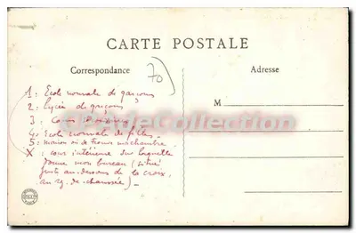 Yesoul — Algemene uitzicht, uitzicht genomen vanaf de Molte — B.F., Parijs — Achterkant